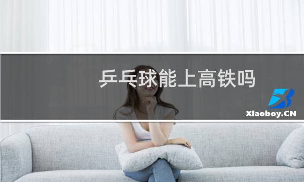 乒乓球能上高铁吗