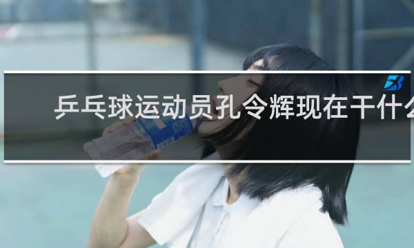 乒乓球运动员孔令辉现在干什么