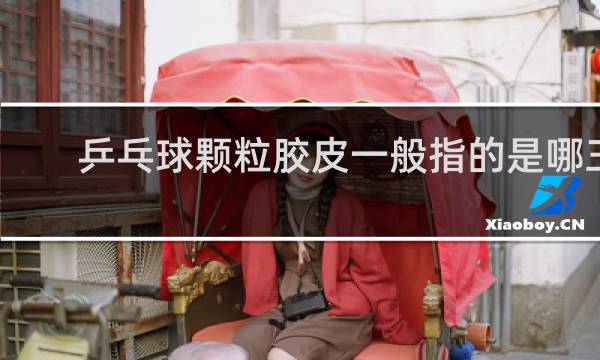 乒乓球颗粒胶皮一般指的是哪三种