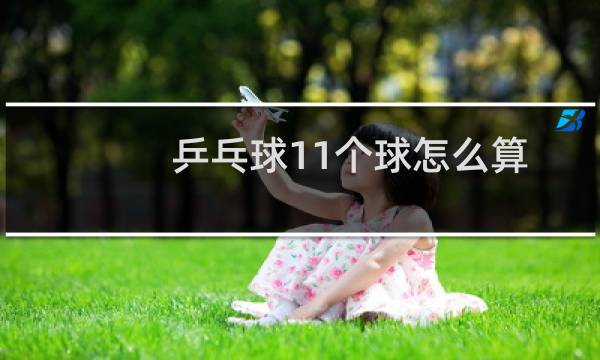 乒乓球11个球怎么算