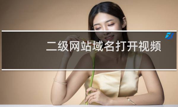 二级网站域名打开视频很卡顿 不能看