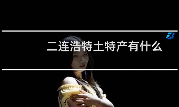 二连浩特土特产有什么图片