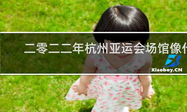 二零二二年杭州亚运会场馆像什么