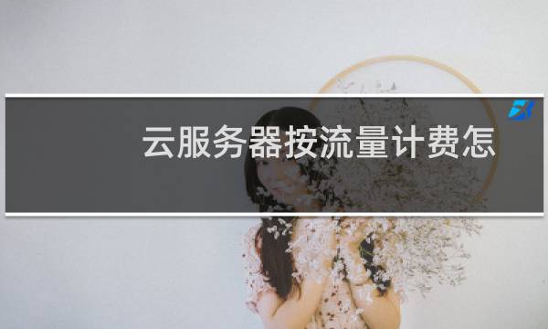 云服务器按流量计费怎么理解