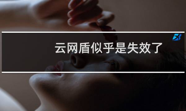 云网盾似乎是失效了，请帮忙检查