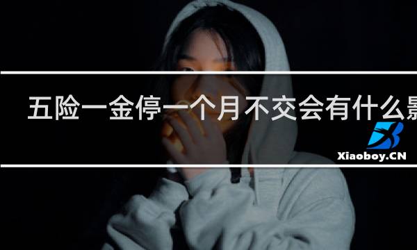 五险一金停一个月不交会有什么影响