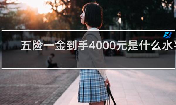 五险一金到手4000元是什么水平