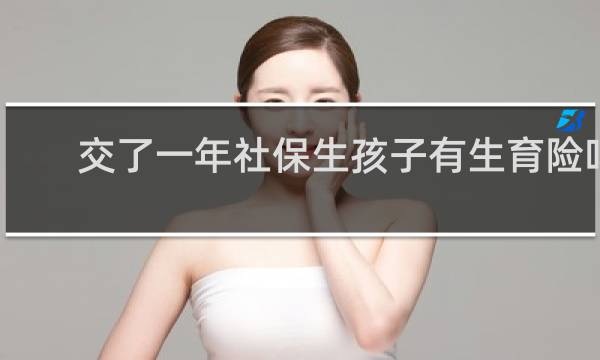 交了一年社保生孩子有生育险吗