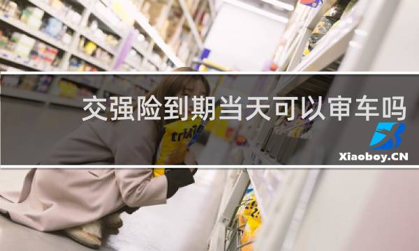 交强险到期当天可以审车吗