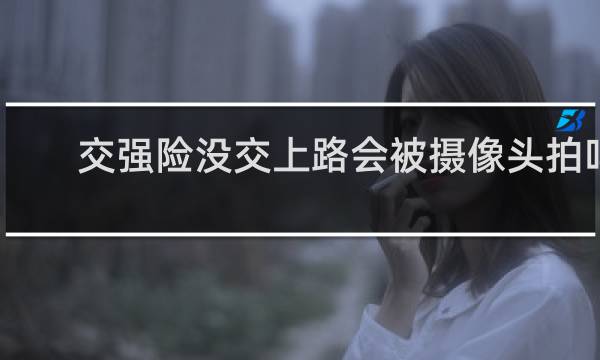 交强险没交上路会被摄像头拍吗