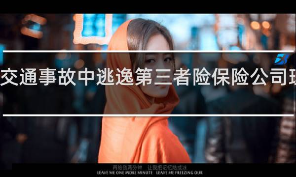 交通事故中逃逸第三者险保险公司理赔吗