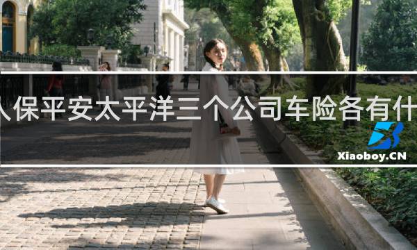 人保平安太平洋三个公司车险各有什么特点