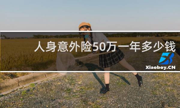 人身意外险50万一年多少钱
