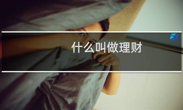 什么叫做理财图片