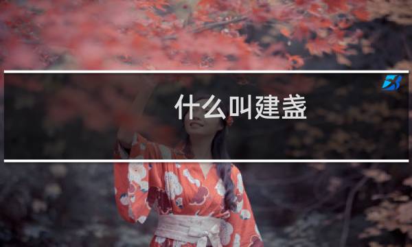什么叫建盏?