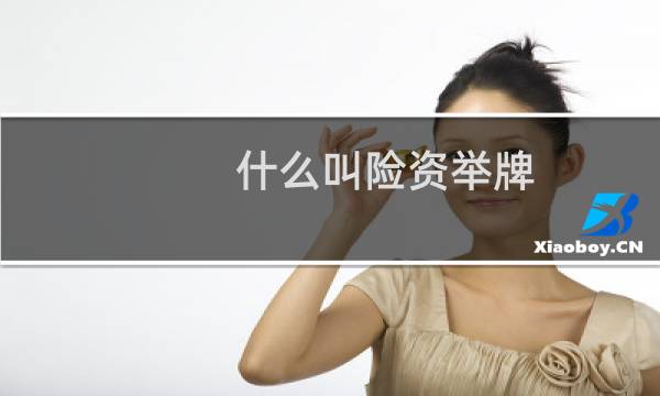 什么叫险资举牌图片