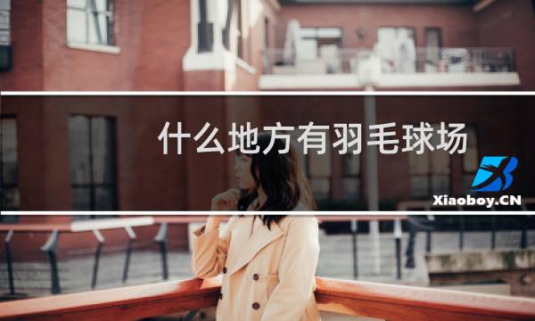什么地方有羽毛球场