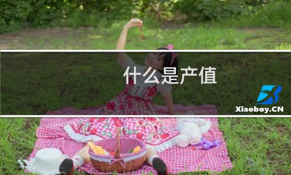 什么是产值