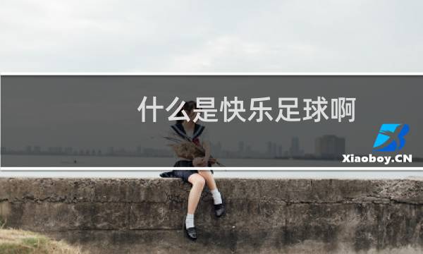 什么是快乐足球啊