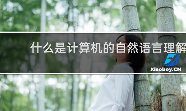 什么是计算机的自然语言理解
