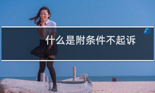 什么是附条件不起诉(什么是附件包块)