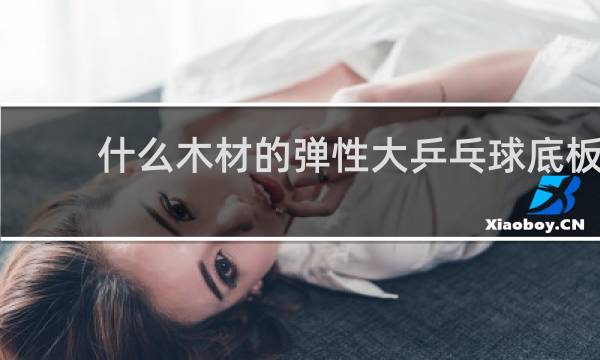 什么木材的弹性大乒乓球底板