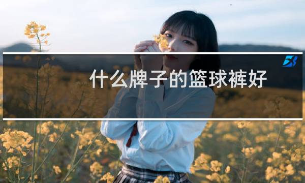 什么牌子的篮球裤好
