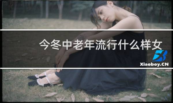 今冬中老年流行什么样女装