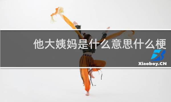 他大姨妈是什么意思什么梗