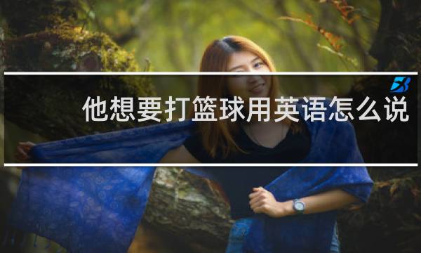他想要打篮球用英语怎么说