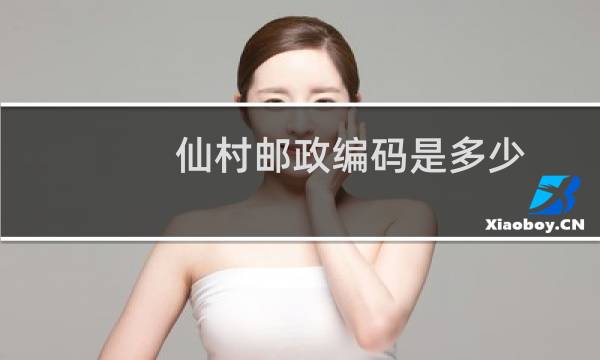 仙村邮政编码是多少