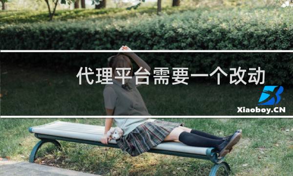 代理平台需要一个改动~谢谢~