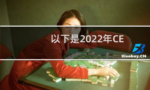 以下是2022年CES上的Chromebook和大型ChromeOS新闻图片