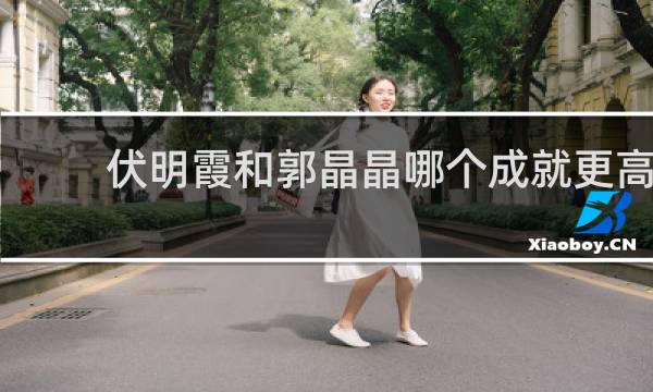 伏明霞和郭晶晶哪个成就更高