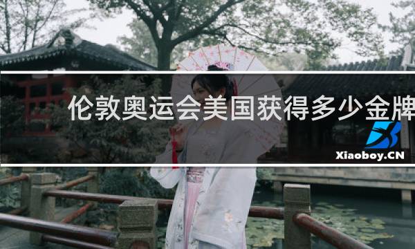 伦敦奥运会美国获得多少金牌