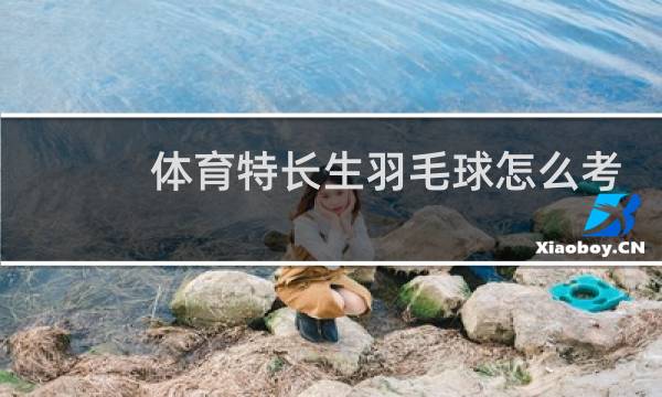 体育特长生羽毛球怎么考