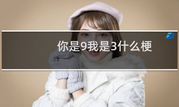你是9我是3什么梗