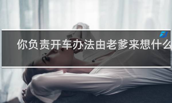 你负责开车办法由老爹来想什么梗
