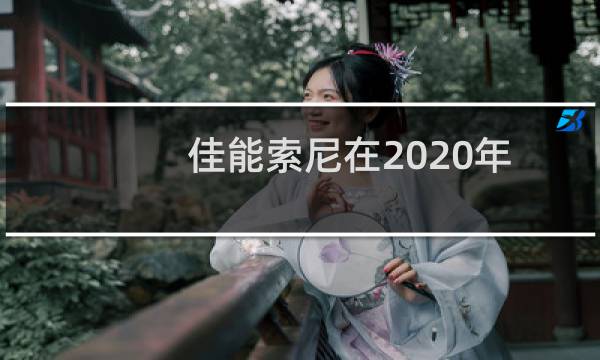 佳能索尼在2020年占据了70%的数码相机市场