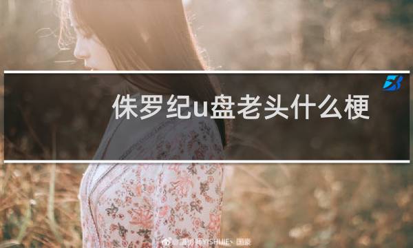 侏罗纪u盘老头什么梗