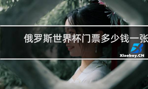 俄罗斯世界杯门票多少钱一张