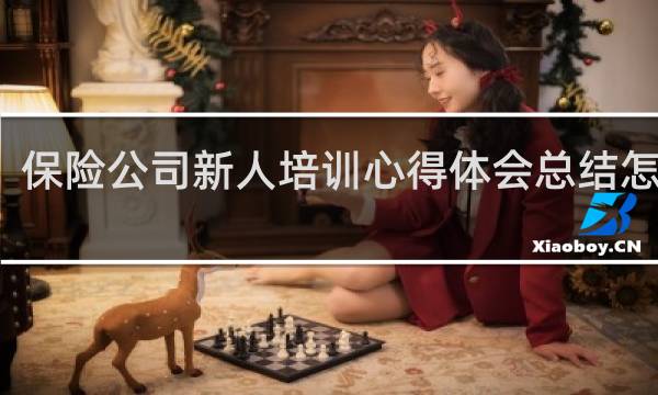 保险公司新人培训心得体会总结怎么写图片