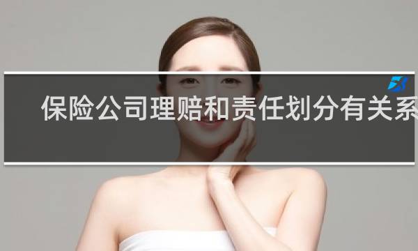 保险公司理赔和责任划分有关系吗图片