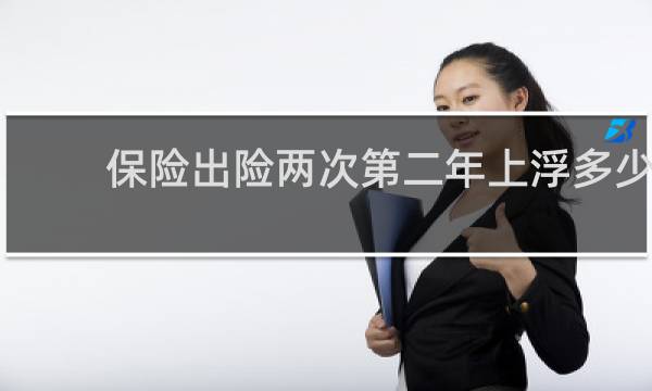 保险出险两次第二年上浮多少