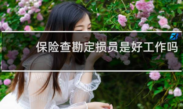 保险查勘定损员是好工作吗