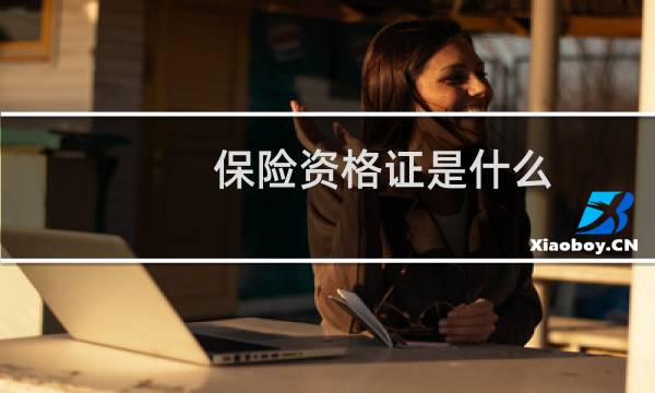 保险资格证是什么