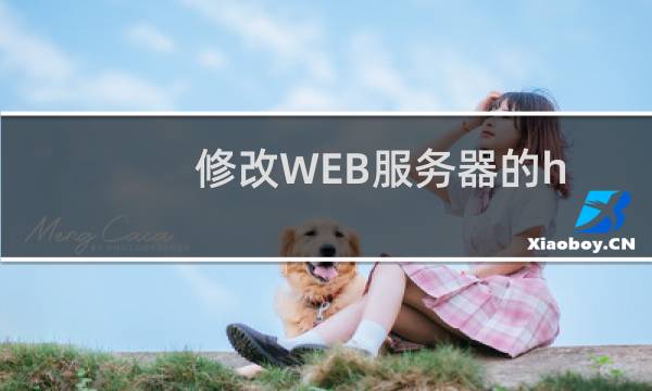 修改WEB服务器的http头问题