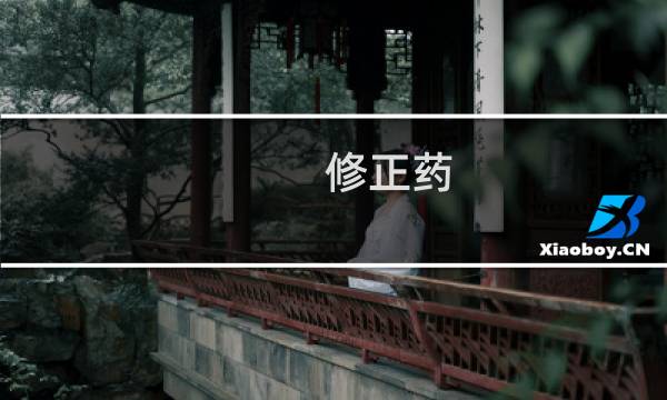 修正药