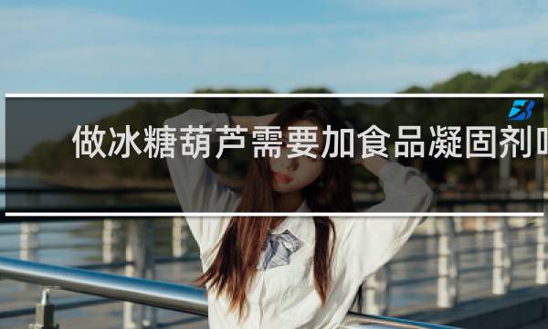 做冰糖葫芦需要加食品凝固剂吗