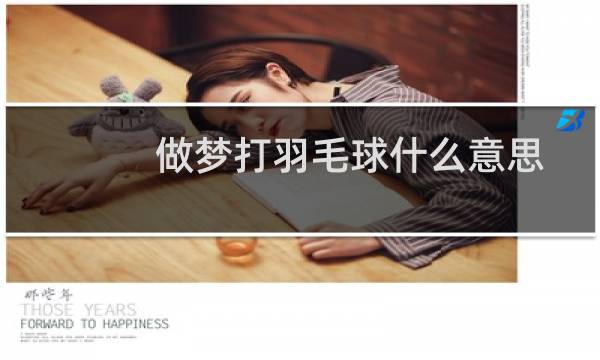 做梦打羽毛球什么意思